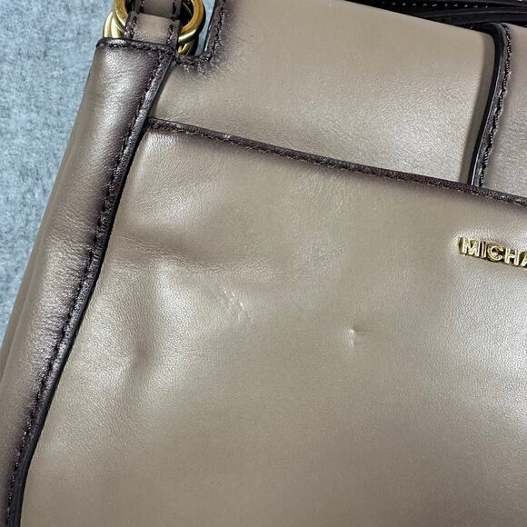 Michael Kors Quincy Boho Medium Leather Saddlebag - Picture 10 of 10